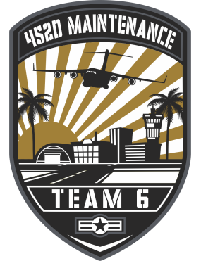 Image for 452 AMXS Team 6 PVC Patch