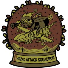 Image for 492 ATKS Christmas Riding Bagby Sled OCP Patch 2025