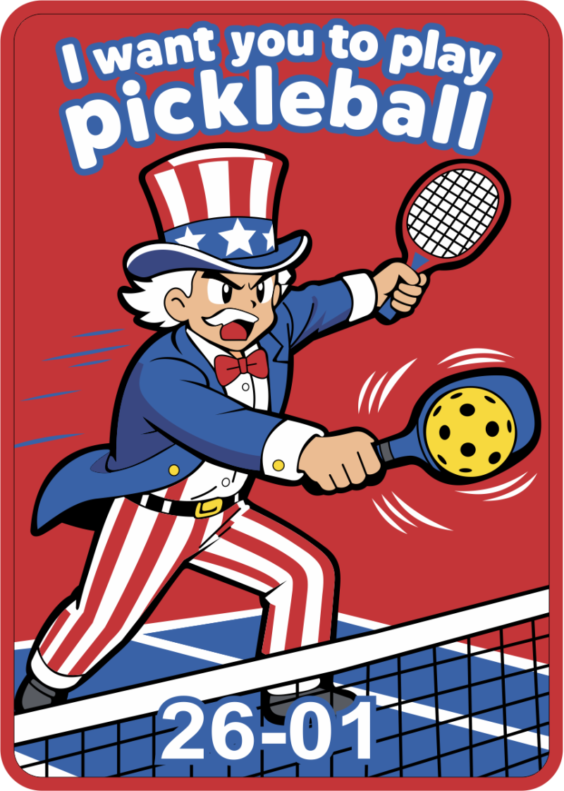 March ARB Class 26-01 Pickleball PVC Patch