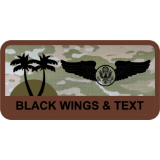 Image for 729 AS OCP Palm Tree Name Tag