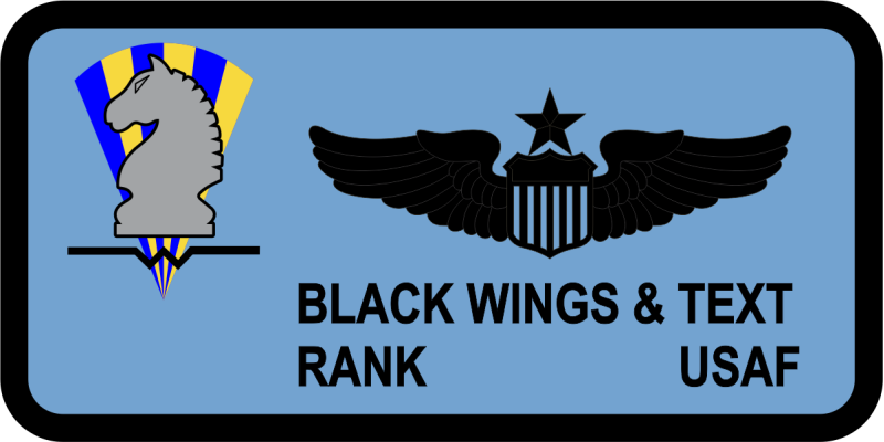 JADS Name Tag - Two Lines of Text