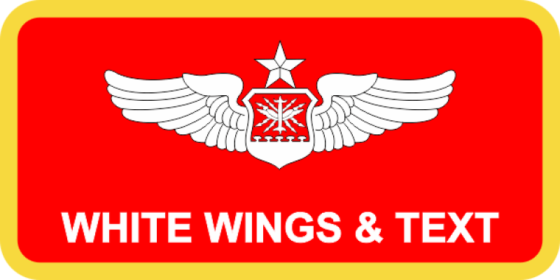 38 STUS Red Name Tag, Maxwell