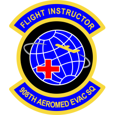 Image for 908 AES Flight Instructor Full Color Patch