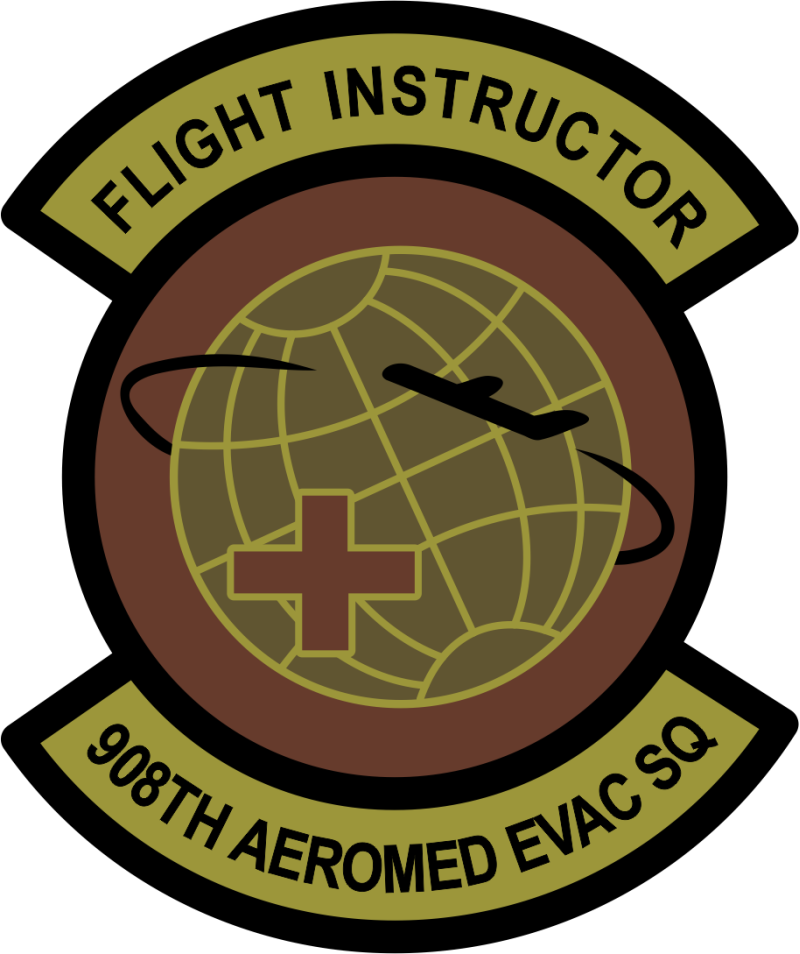 908 AES Flight Instructor OCP Patch