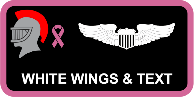 728 AS Breast Cancer Awareness Name Tag