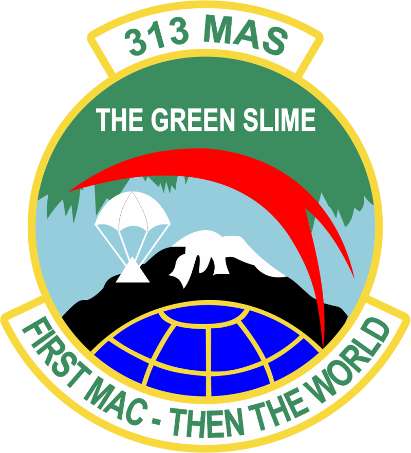 313 MAS Full Color Patch