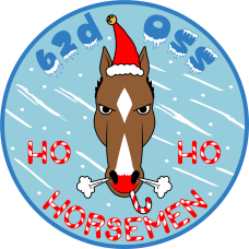 Image for 62 OSS Ho Ho Horsemen Xmas Patch