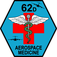 Image for 62 MDS Red Cross with Caduceus Patch