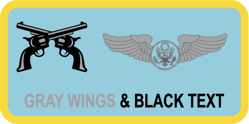 349 ARS Guns Logo Name Tag