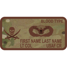 Image for 321 CRS Skull/Swords OCP Name Tag