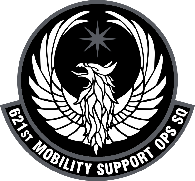 621 MSOS Black/Gray & White Patch