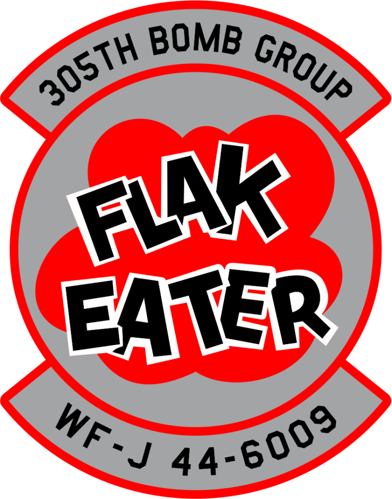 305 BG Flak Eater Full Color Patch