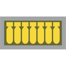 Image for 305 BG Yellow Bombs Old Bill Pocket Tab