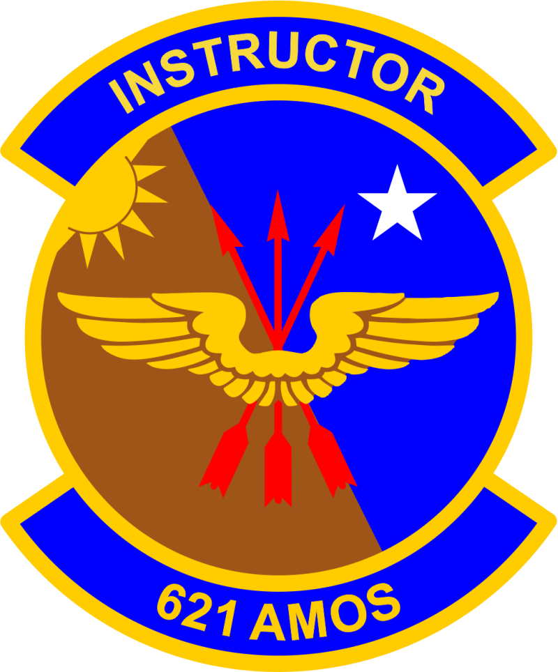 621 AMOS Instructor Full Color Patch