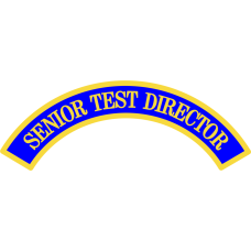 Image for AMC TES Senior Test Director Full Color Rocker Pocket Tab
