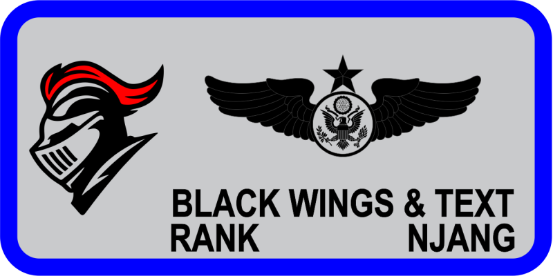 170 ARS Knight Name Tag