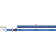 Image for 87 ABW Blue Lanyard