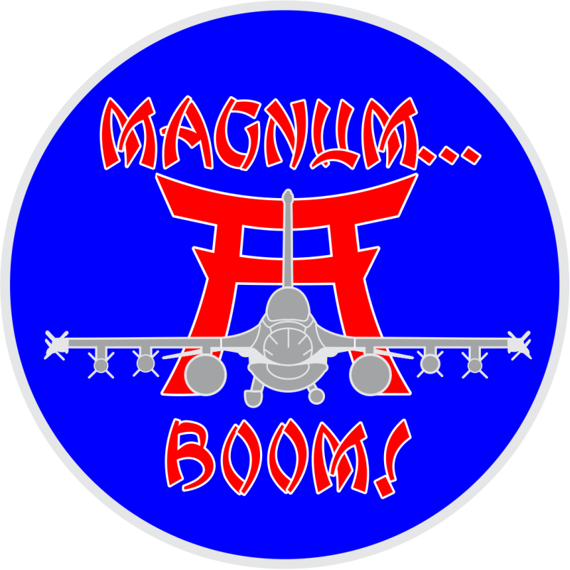 35 OSS Magnum Tori Gate & F-16 Patch