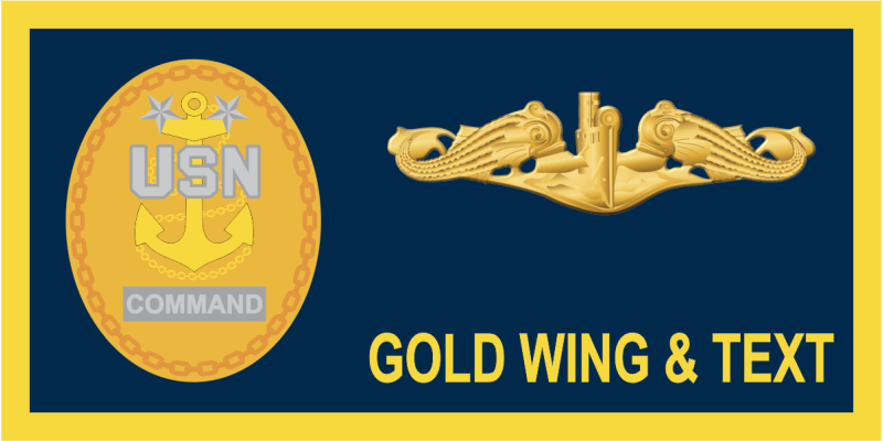 Navy Command Name Tag