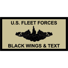 Image for US Fleet Forces Command Khaki Name Tag
