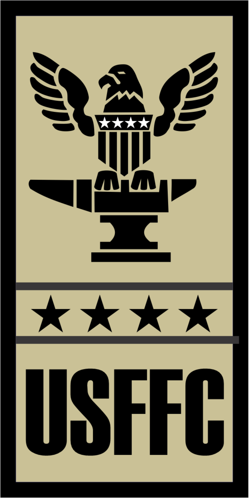 US Fleet Forces Command Khaki Patch
