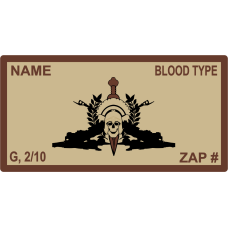 Image for USMC 2D 10th MAR Desert Name Tag