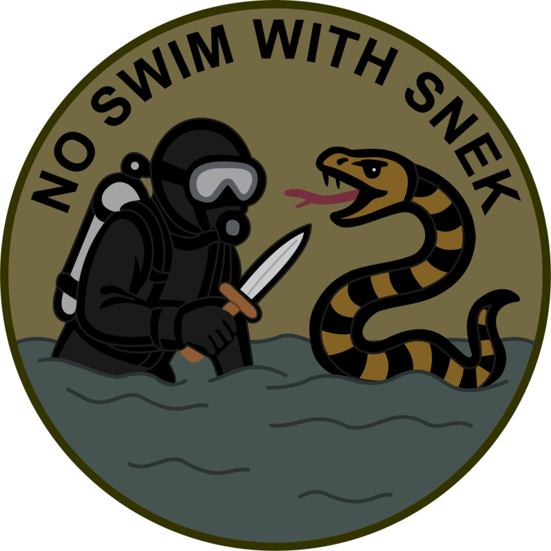 US Naval Diving & Salvage Training Center Patch