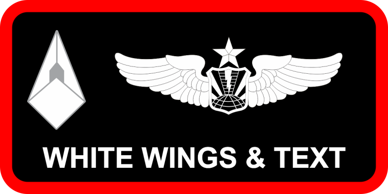 AFOTEC Det 6 Diamond Name Tag