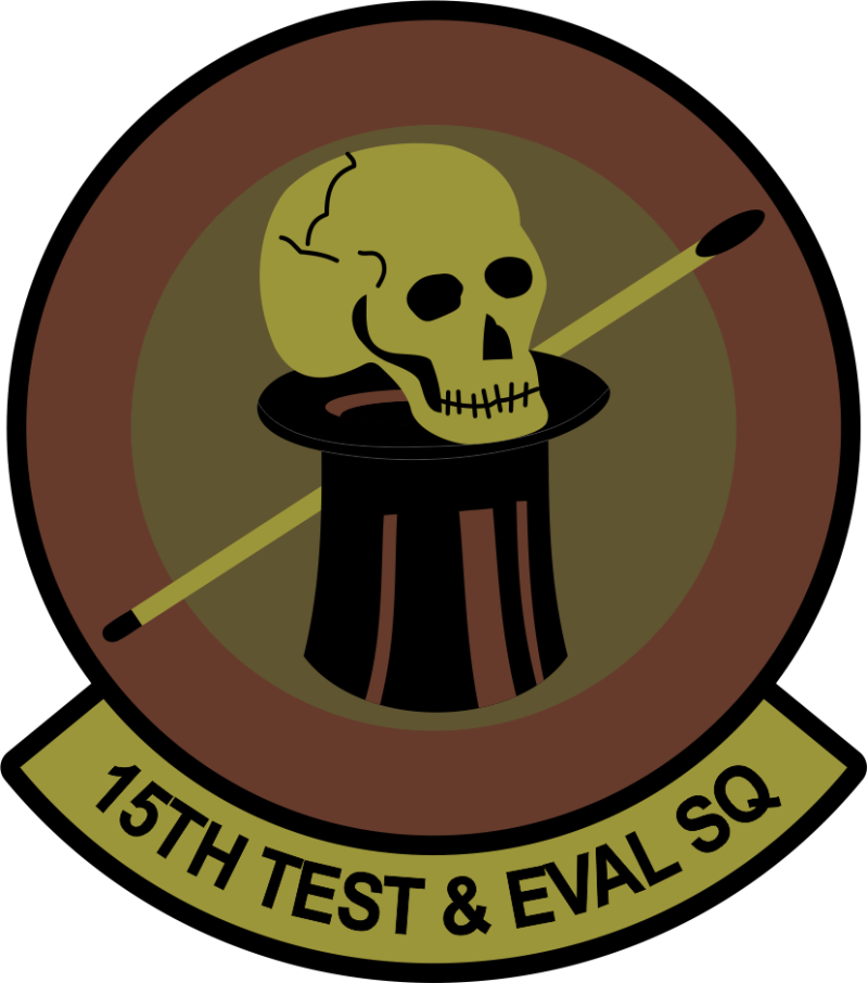 15 TES - Skull Sitting On Top Hat OCP Patch 3.5"