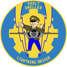 Image for NTTR Vault Dweller F-35 Patch