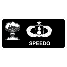 Image for USAF AMMOS Nuclear Explosion Name Tag