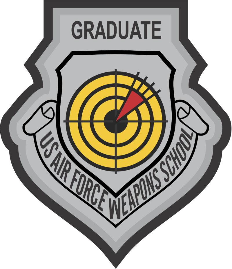 USAF Weapons School Graduate Sticker