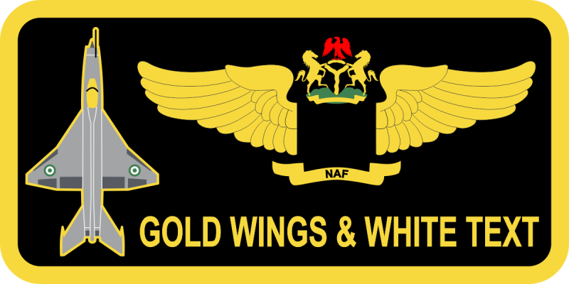 Nigerian AF Name Tag