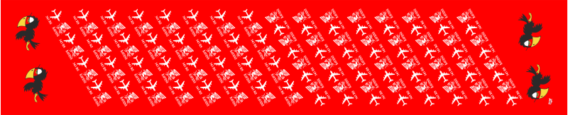 343 RS Ravens Flight Scarf, Offutt AFB