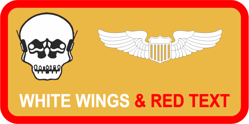 97 IS Skull Logo Name Tag