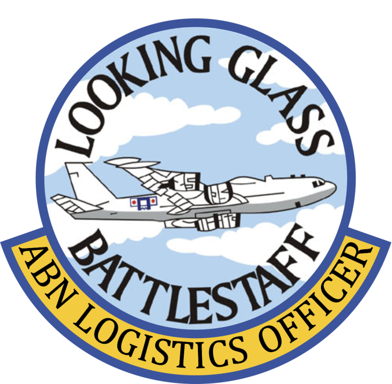 Battlestaff Looking Glass ABN Logistics Officer Patch