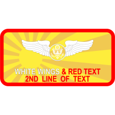 Image for 97 IS Sunburst Name Tag