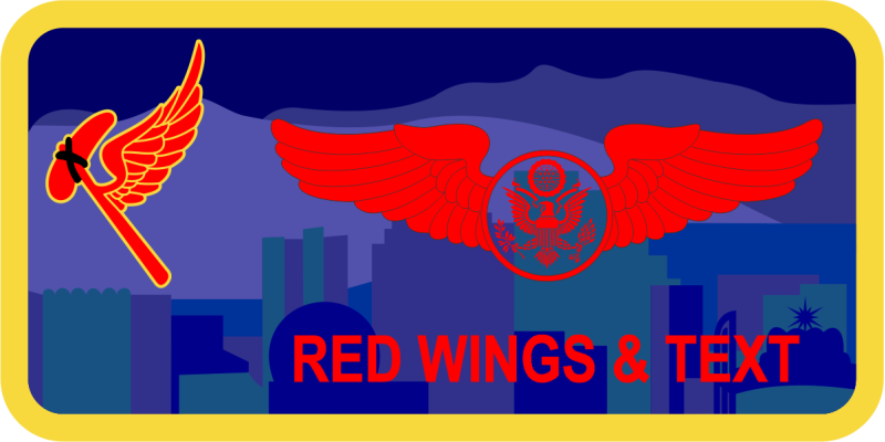 38 RS Tomahawk Name Tag