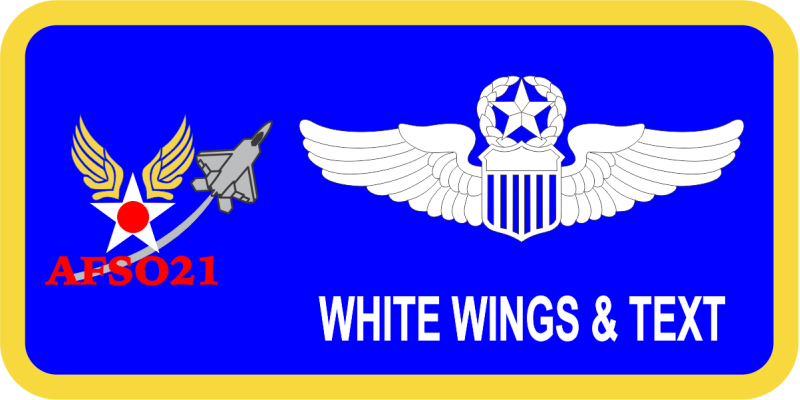 AFSO21 Name Tag