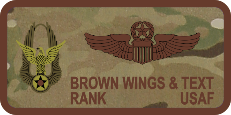 HAF/Reserve AFRC OCP Name Tag, Pentagon