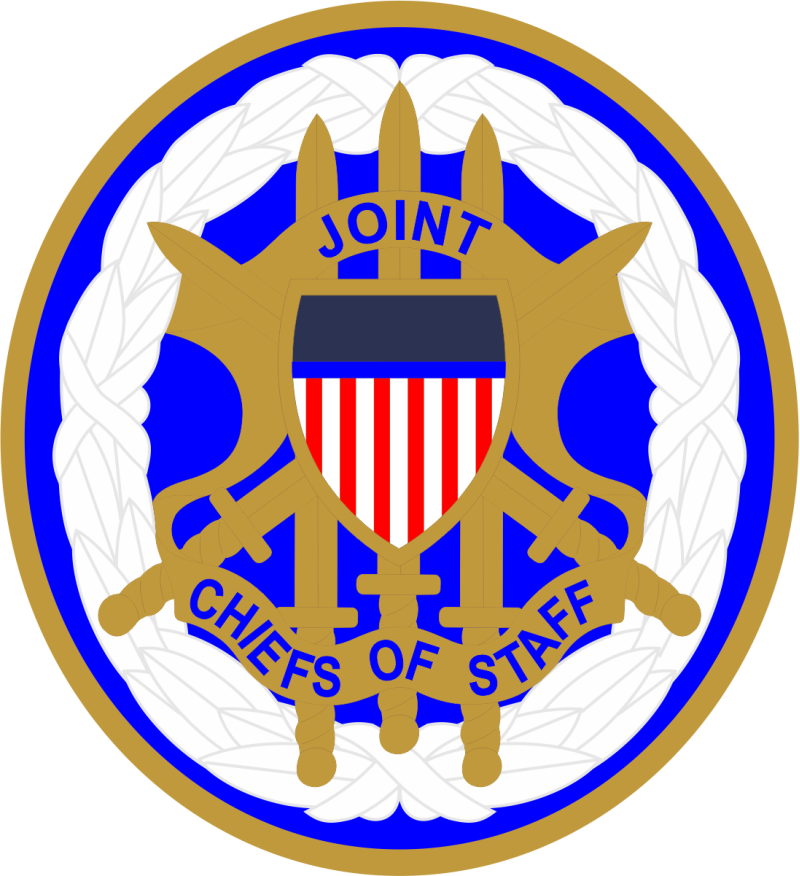 Joint Chiefs Of Staff Full Color Patch 4" Oval 5 Swords