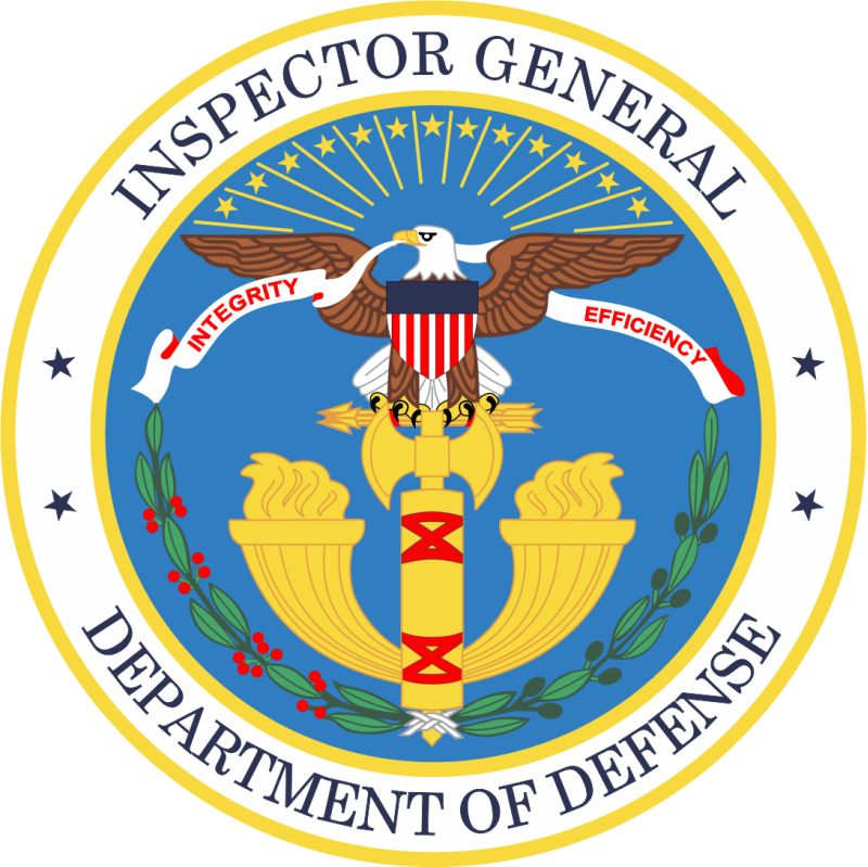 DOD Inspector General Full Color Patch