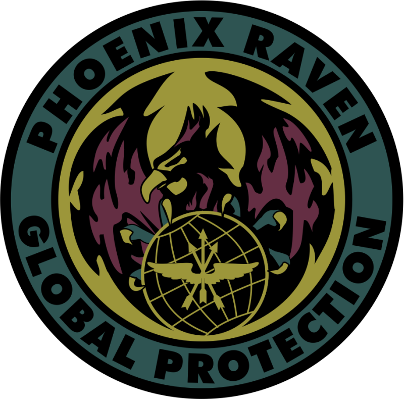 Phoenix Raven Subdued Sticker