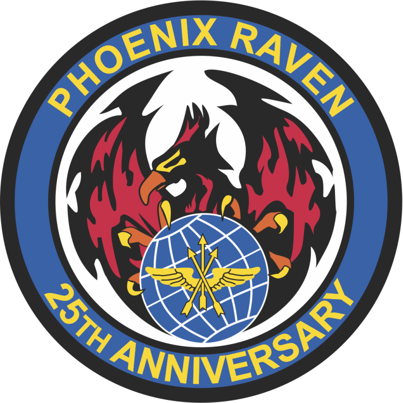 Phoenix Raven 25th Anniversary Full-Color Sticker