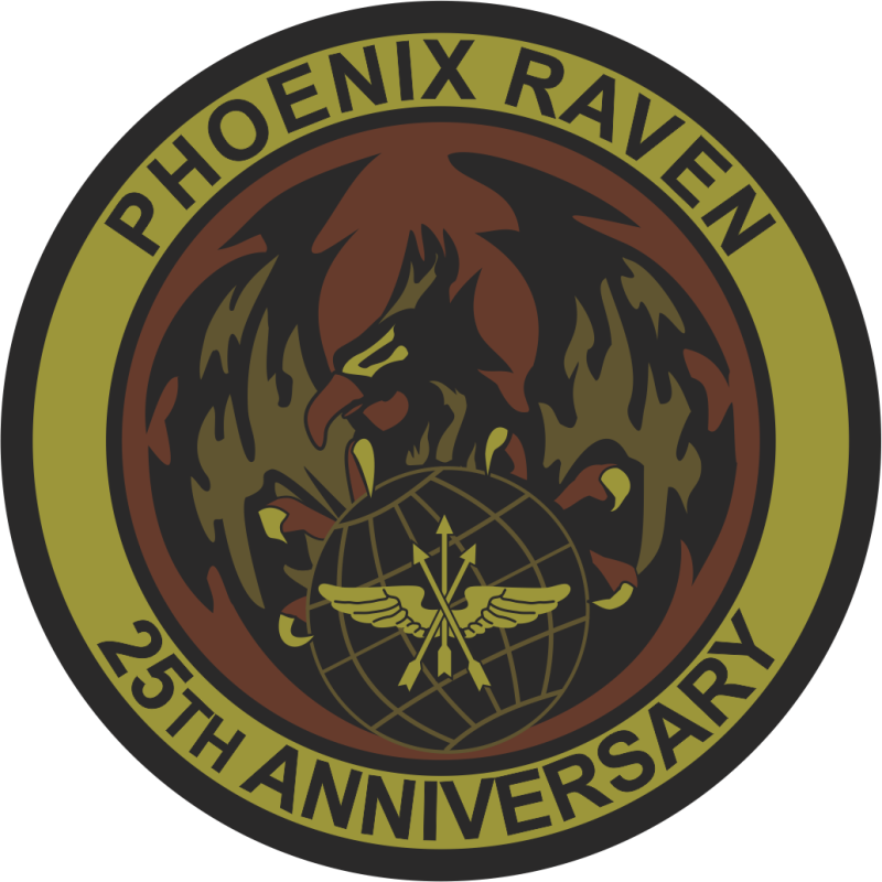 Phoenix Raven 25th Anniversary OCP Sticker