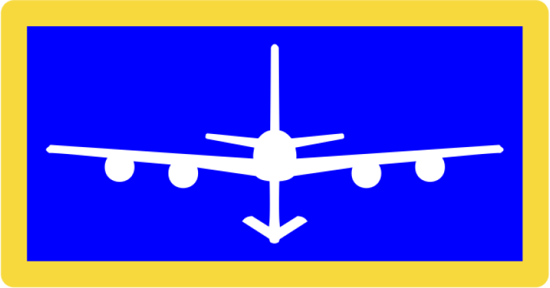 KC-135 Boom Down Pocket Tab