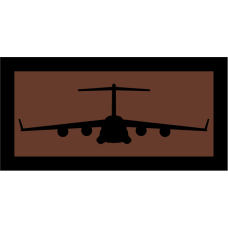 Image for C-17 Brown with Black Border Pocket Tab