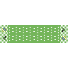 Image for 495 FS Checkered Flight Scarf, RAF Lakenheath