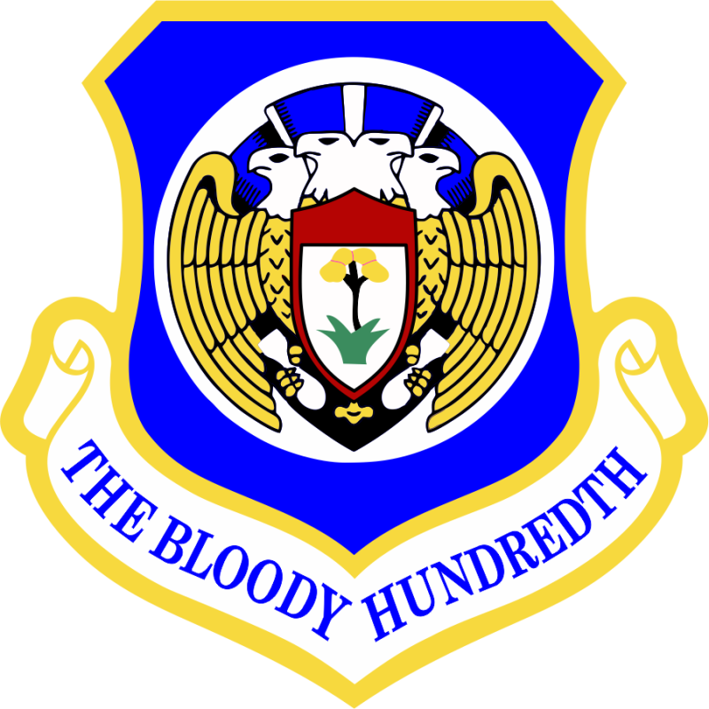 100 OG The Bloody Hundredth Full Color Patch