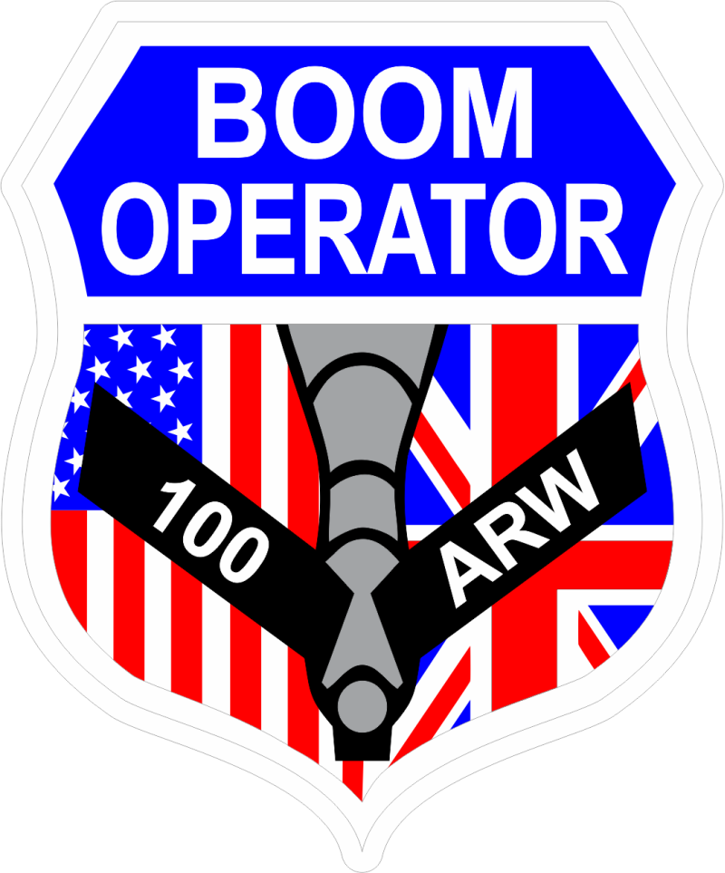 100 ARW Boom Operator Full Color Patch